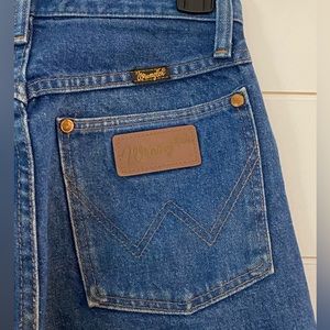 Wrangler high rise bootcut jeans